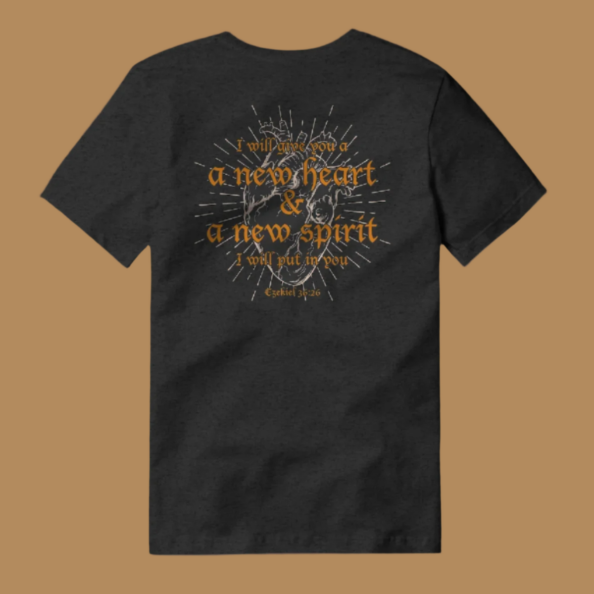 Last Chance A New Heart and A New Spirit Short Sleeve Graphic Tee