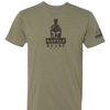 Battle Ready Christian Graphic Tee - Mil. Green