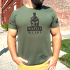 Battle Ready Christian Graphic Tee - Mil. Green