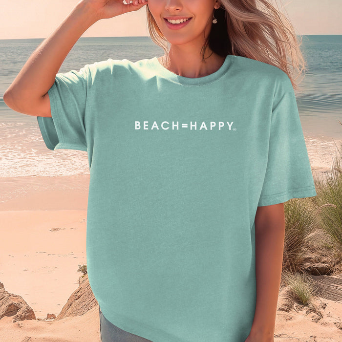 Beach=Happy Comfort Colors Graphic T-Shirt