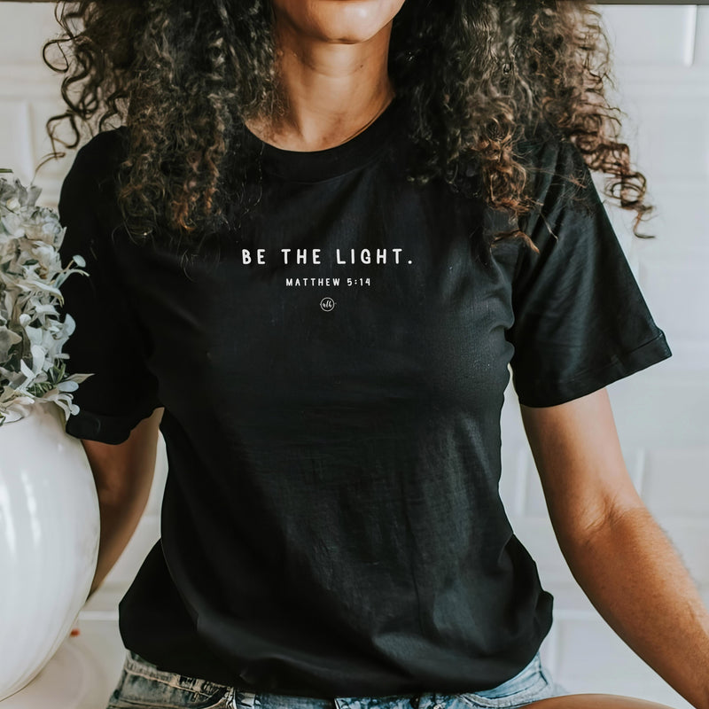 Be the Light Christian Tee