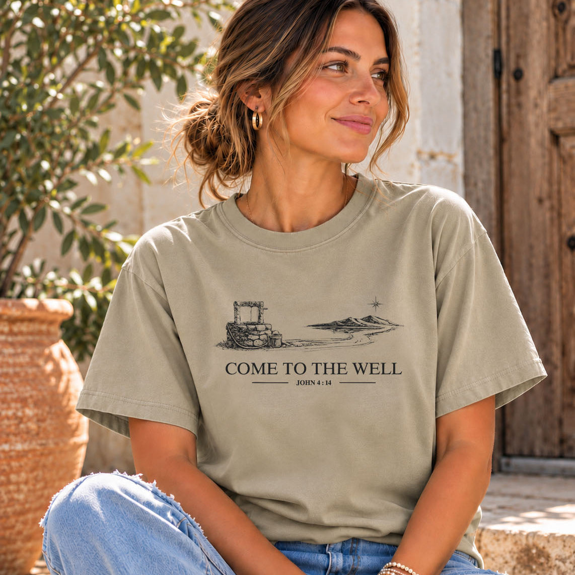 Come To The Well Christian Tee