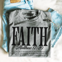 Faith Scripture Christian Tee