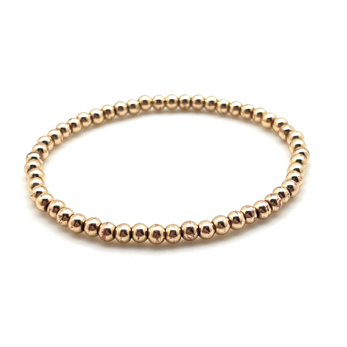 14K Gold Filled Eternity Bracelet 4mm