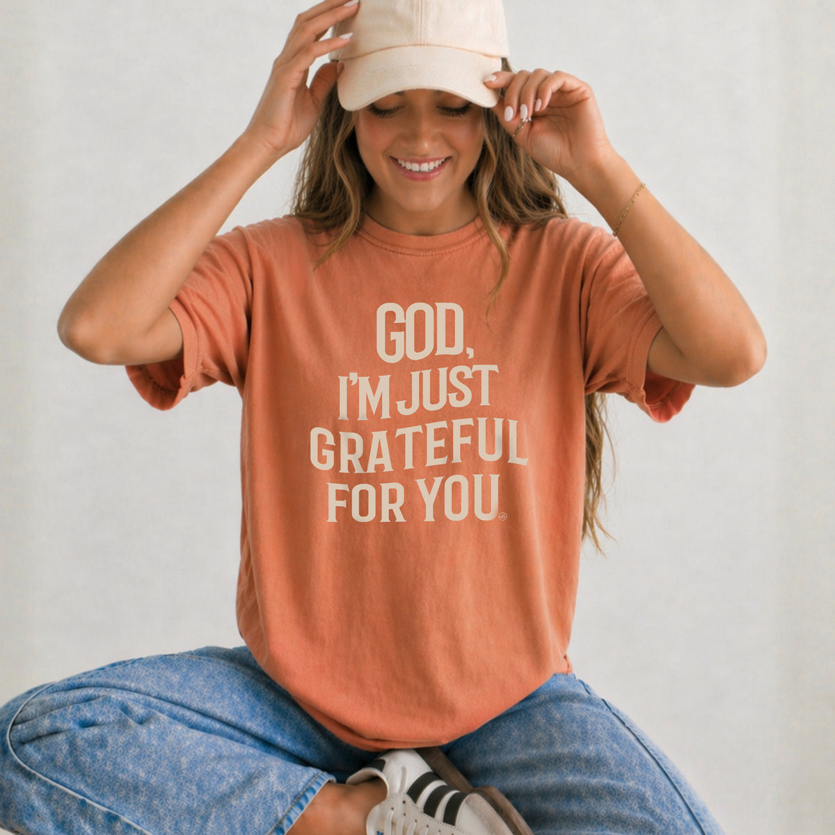 God I'm Just Grateful For You Christian Tee