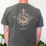 Guide Show Teach Me, Compass Christian Graphic T-Shirt