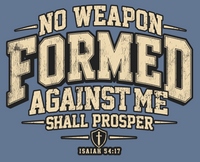 No Weapon Formed Christian Tee