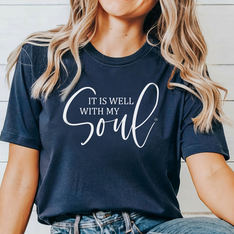 It Is Well With My Soul Faith Tee