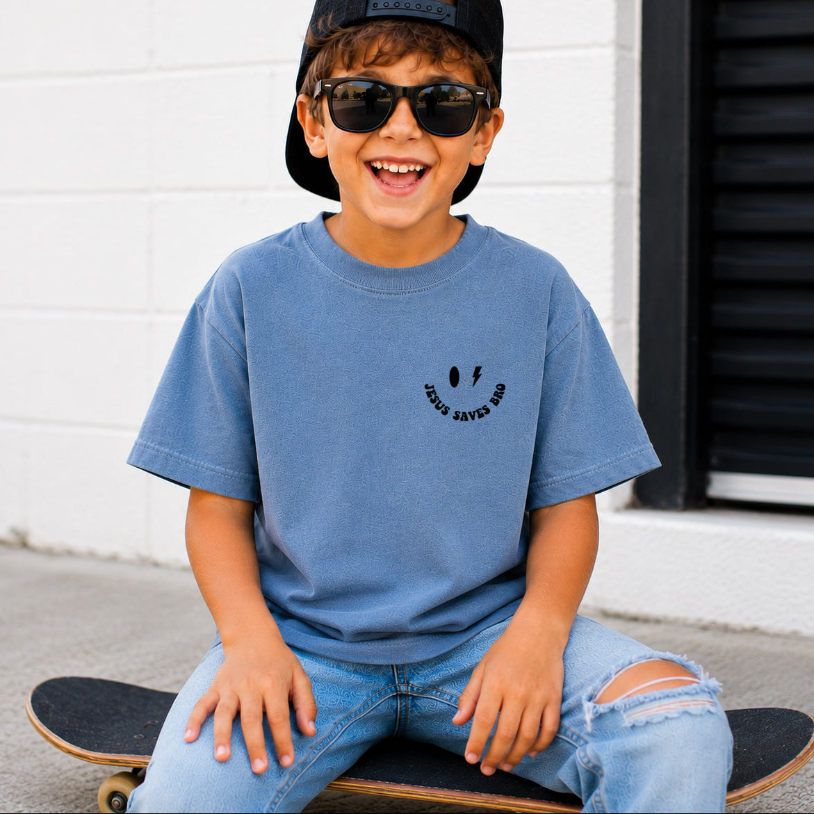 Jesus Saves Bro Youth Tee