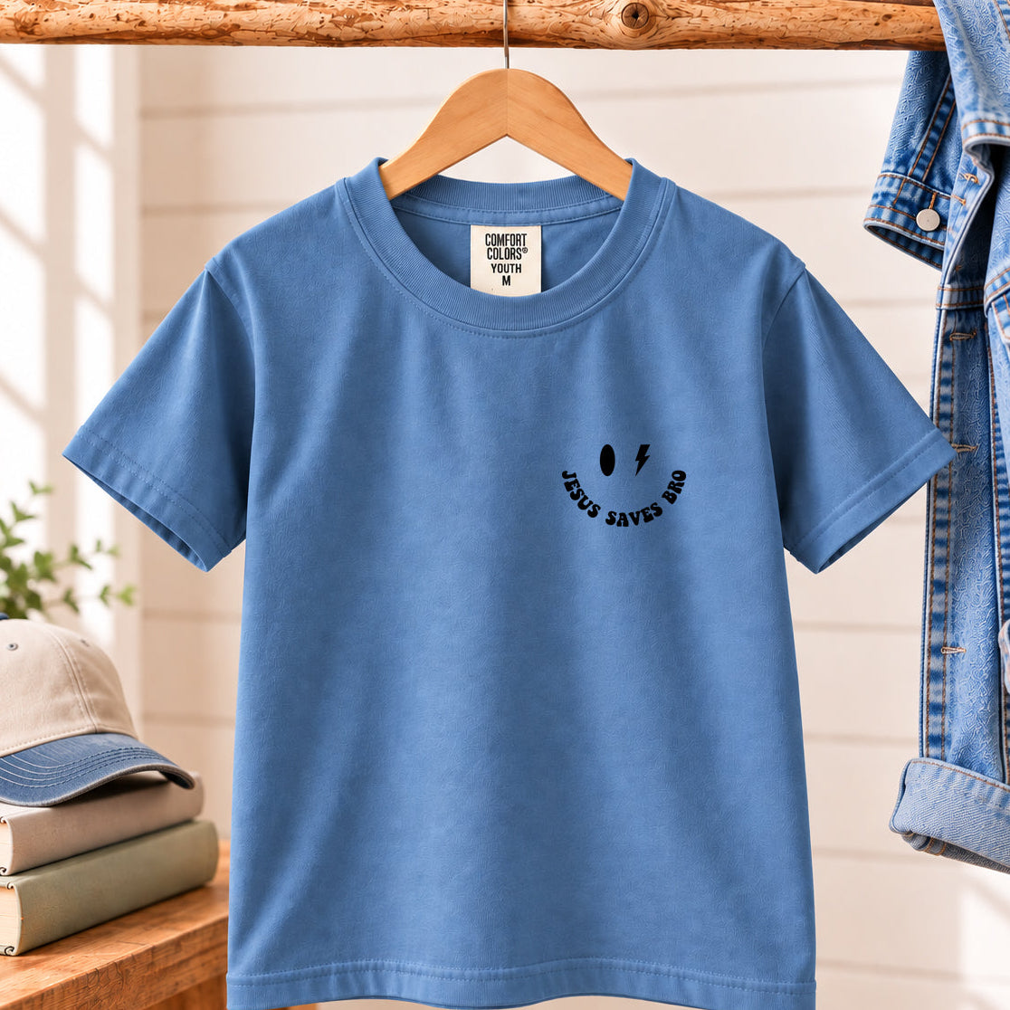 Jesus Saves Bro Youth Tee