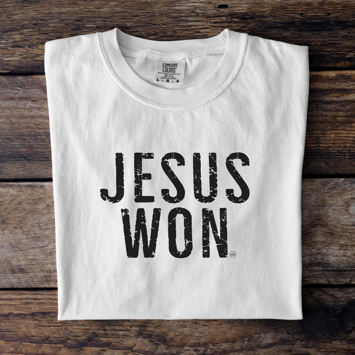 Jesus Won Easter Christian Tee