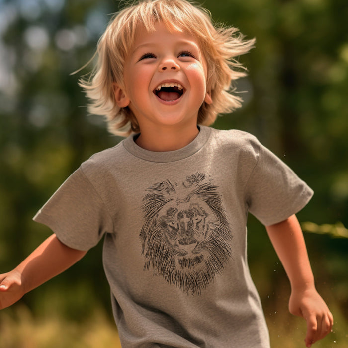Lion of Judah Kid's Christian Graphic Tee