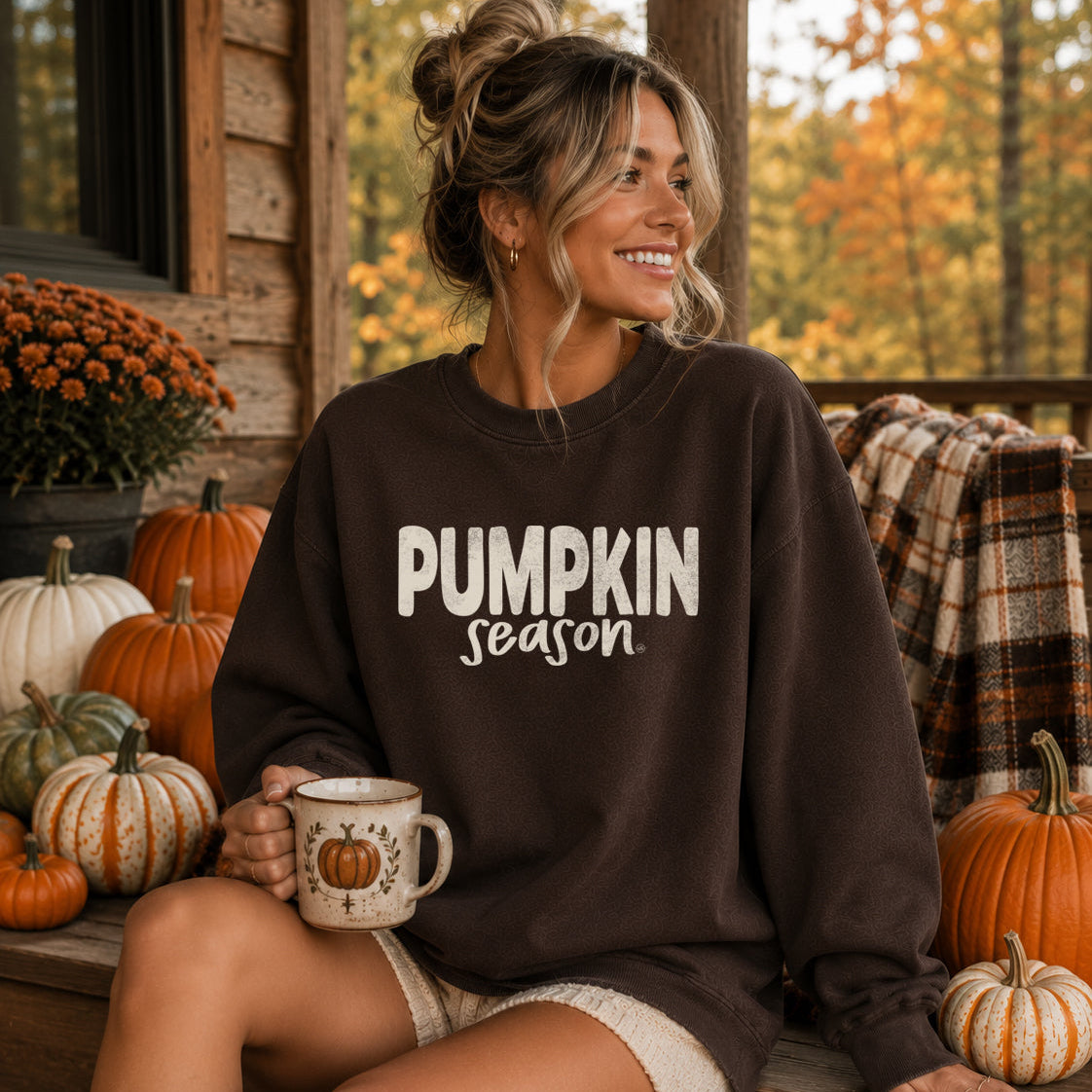 Pumpkin Season Sweatshirt Fall