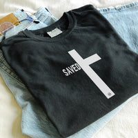 Saved Cross Christian Tee