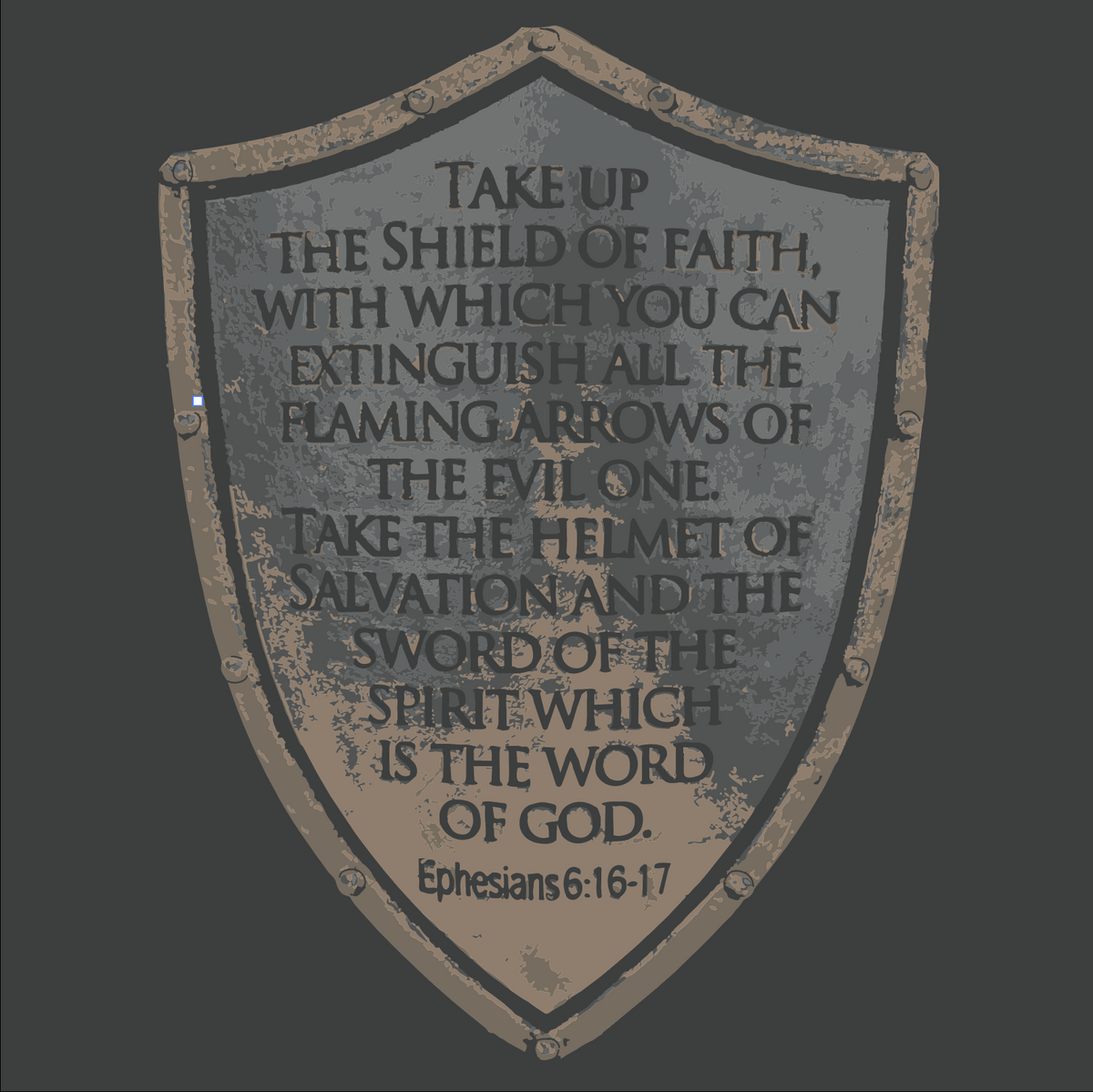 Shield of Faith Christian Graphic Tee