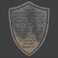 Shield of Faith Christian Graphic Tee