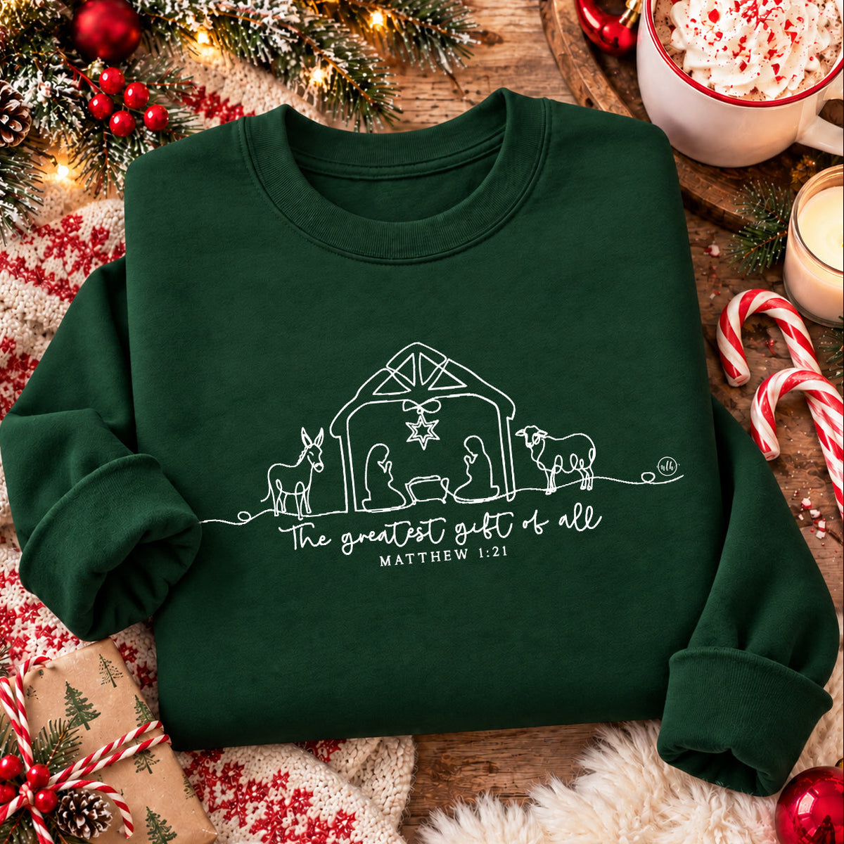 The Greatest Gift Of All Christmas Sweatshirt