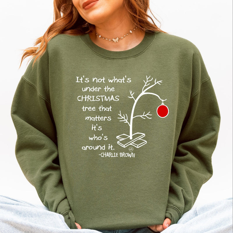 Charlie Brown Christmas Tree Sweatshirt