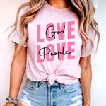 Love God Love People Christian Tee
