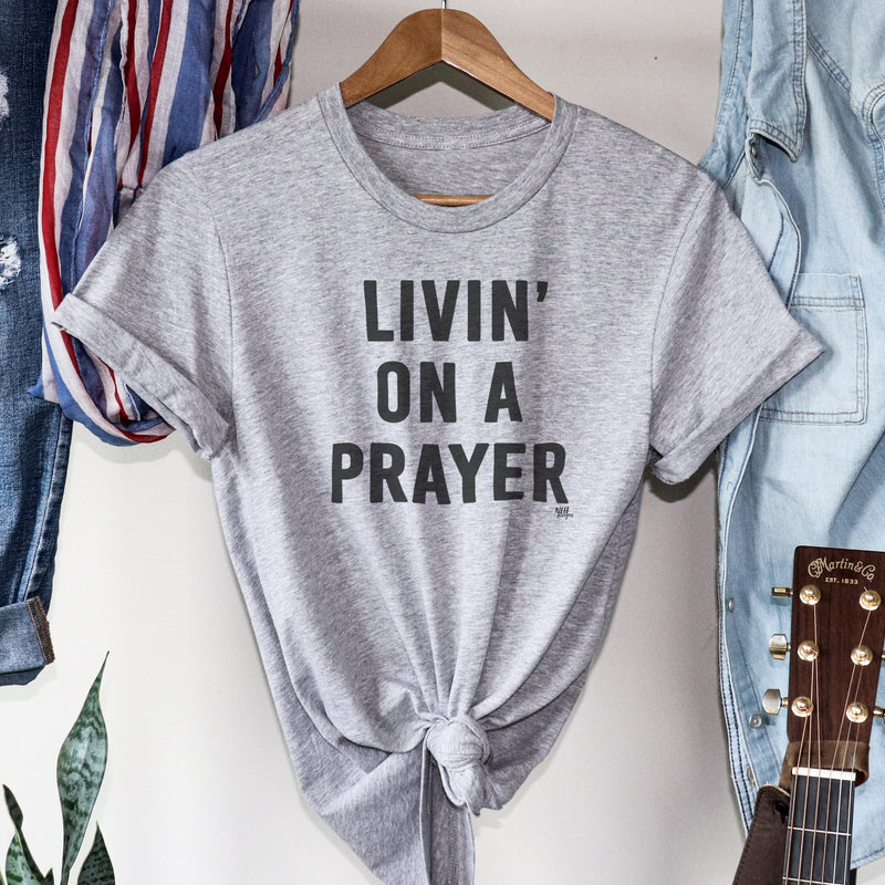 Last Chance - Livin' On A Prayer Short Sleeve T-Shirt