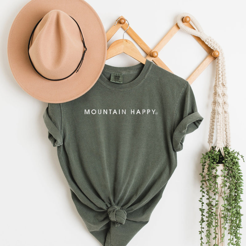 Mountain Happy Comfort Colors Short Sleeve T-Shirt