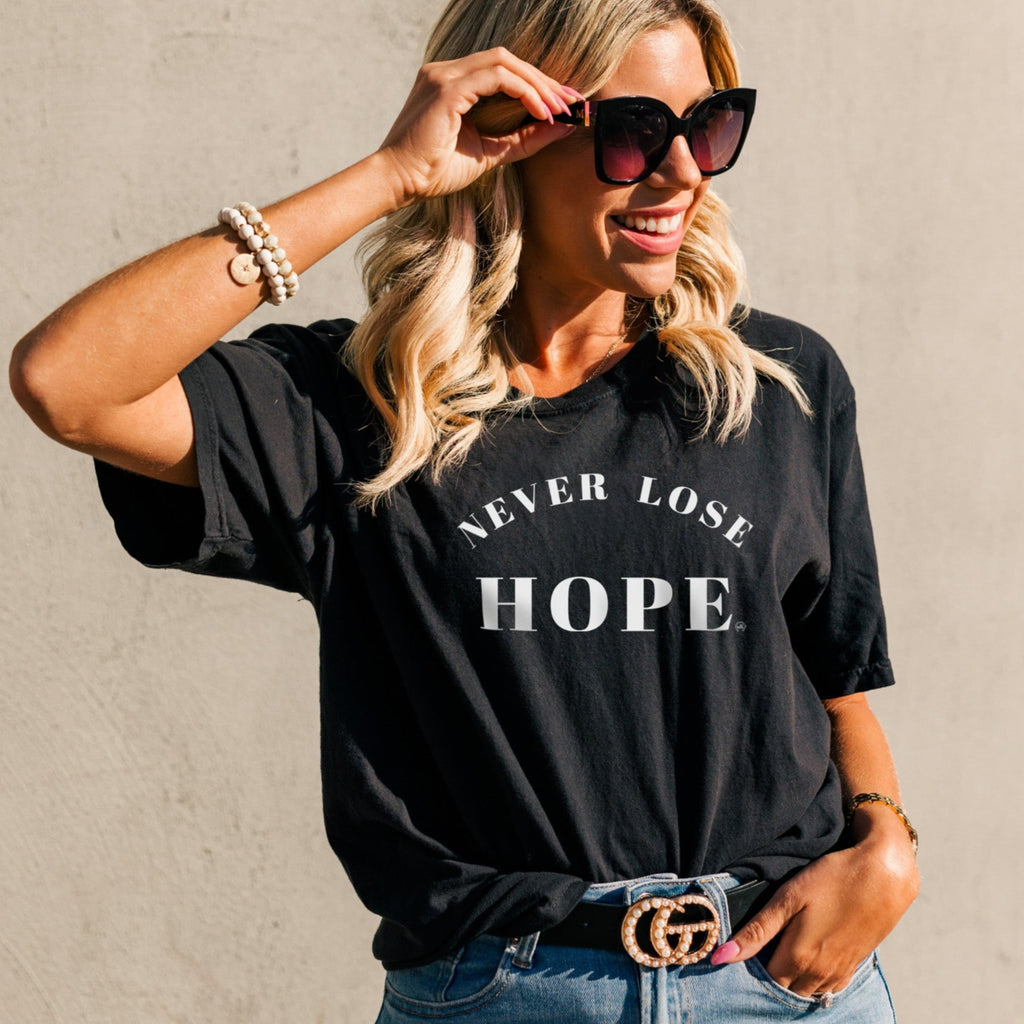 Never Lose Hope Comfort Colors Graphic T-Shirt