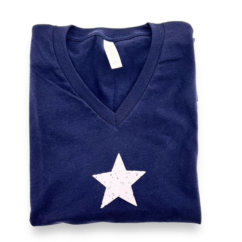 Star Blue Graphic Tee