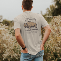 Be Strong and Steadfast Buffalo Graphic T-Shirt
