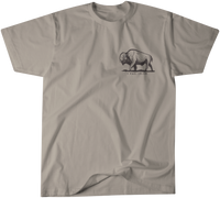 Be Strong and Steadfast Buffalo Graphic T-Shirt