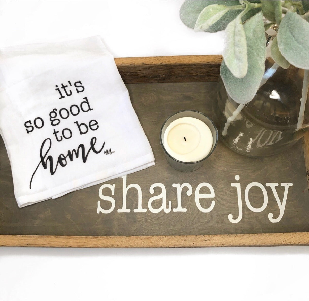 It’s good to be home Tea Towel