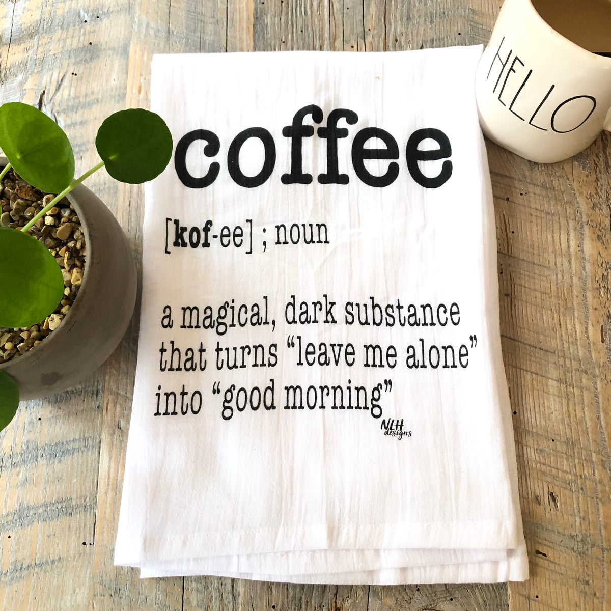 Coffee Tea Towel