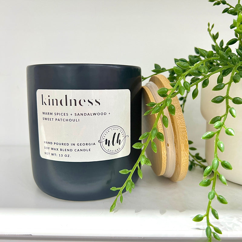 "KINDNESS" 13 oz. soy wax blend candle