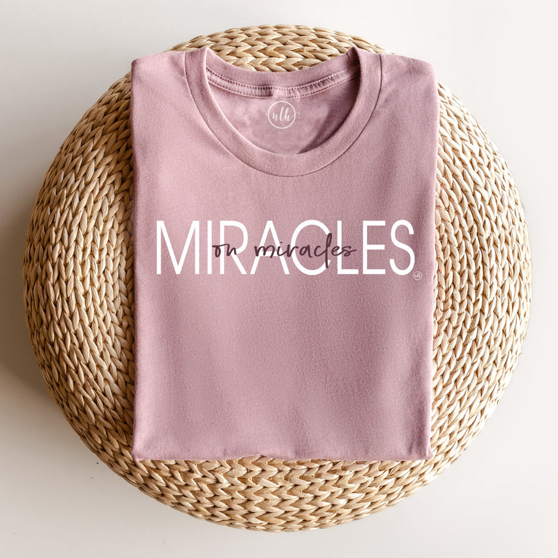 Miracles on Miracles Short Sleeve Tee