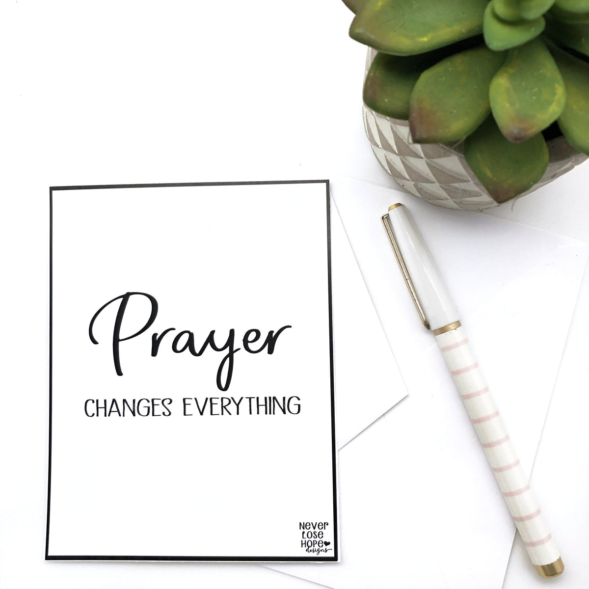 Prayer Changes Everything Notecard